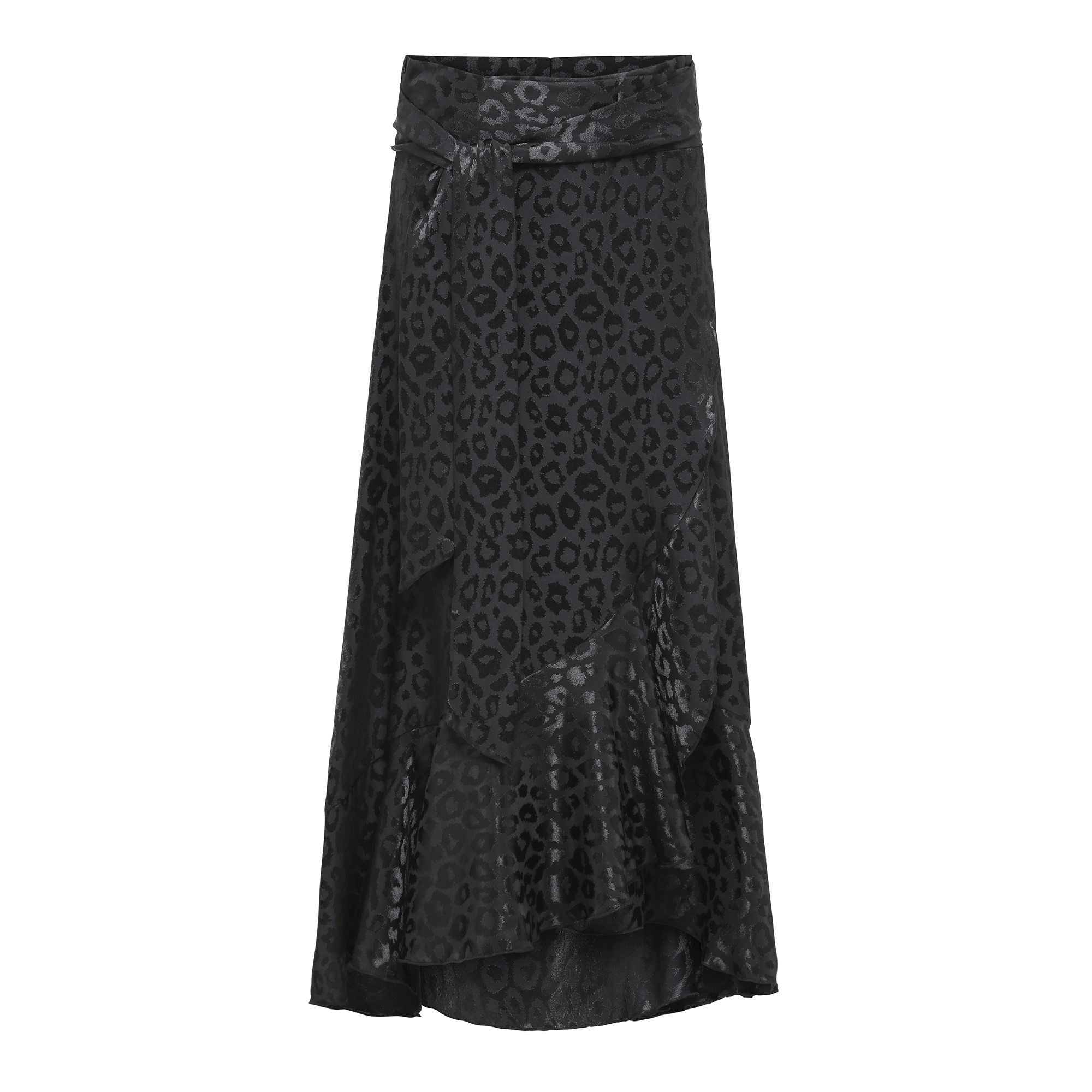 ruffle wrap skirt leo