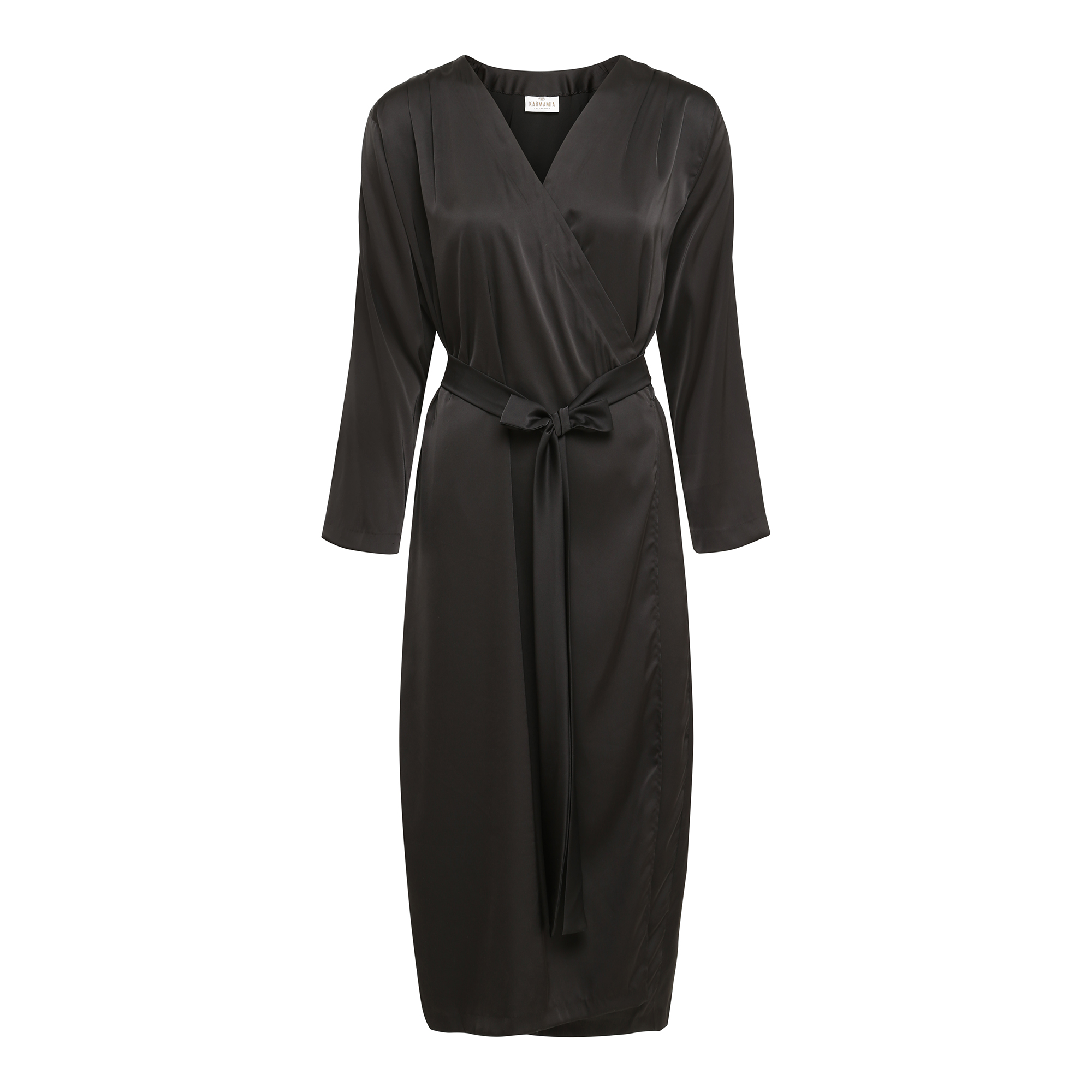 Black Wrap Dress KARMAMIA Copenhagen
