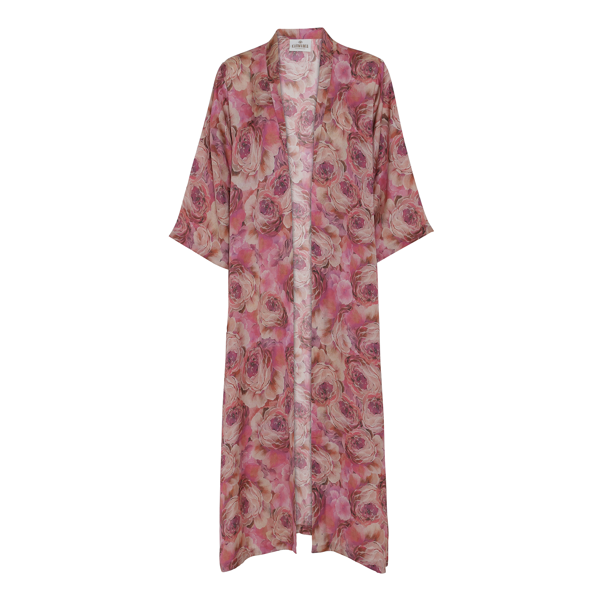 Pink Rose Kimono (long) KARMAMIA Copenhagen