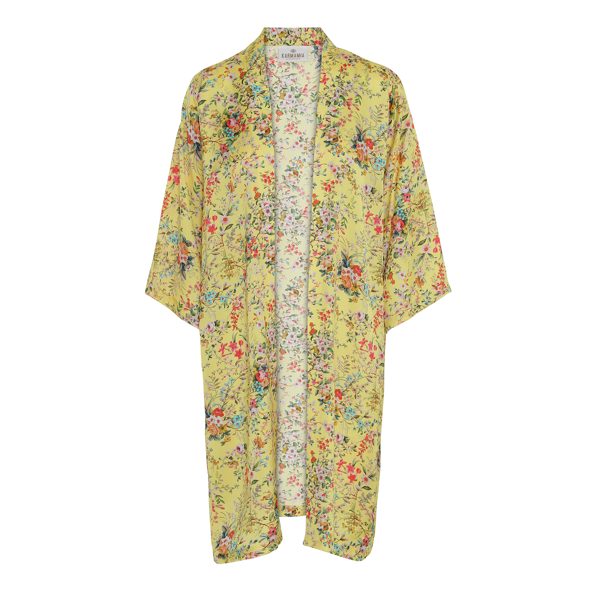 Yellow Bloom Kimono (mid) KARMAMIA Copenhagen