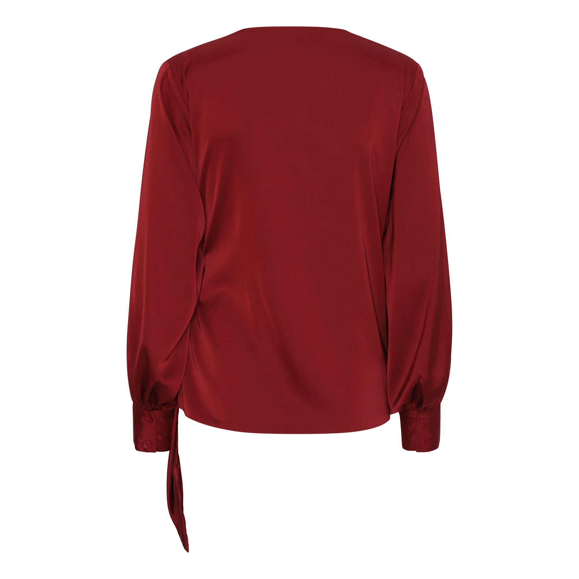 Ines Blouse – Wine | KARMAMIA Copenhagen