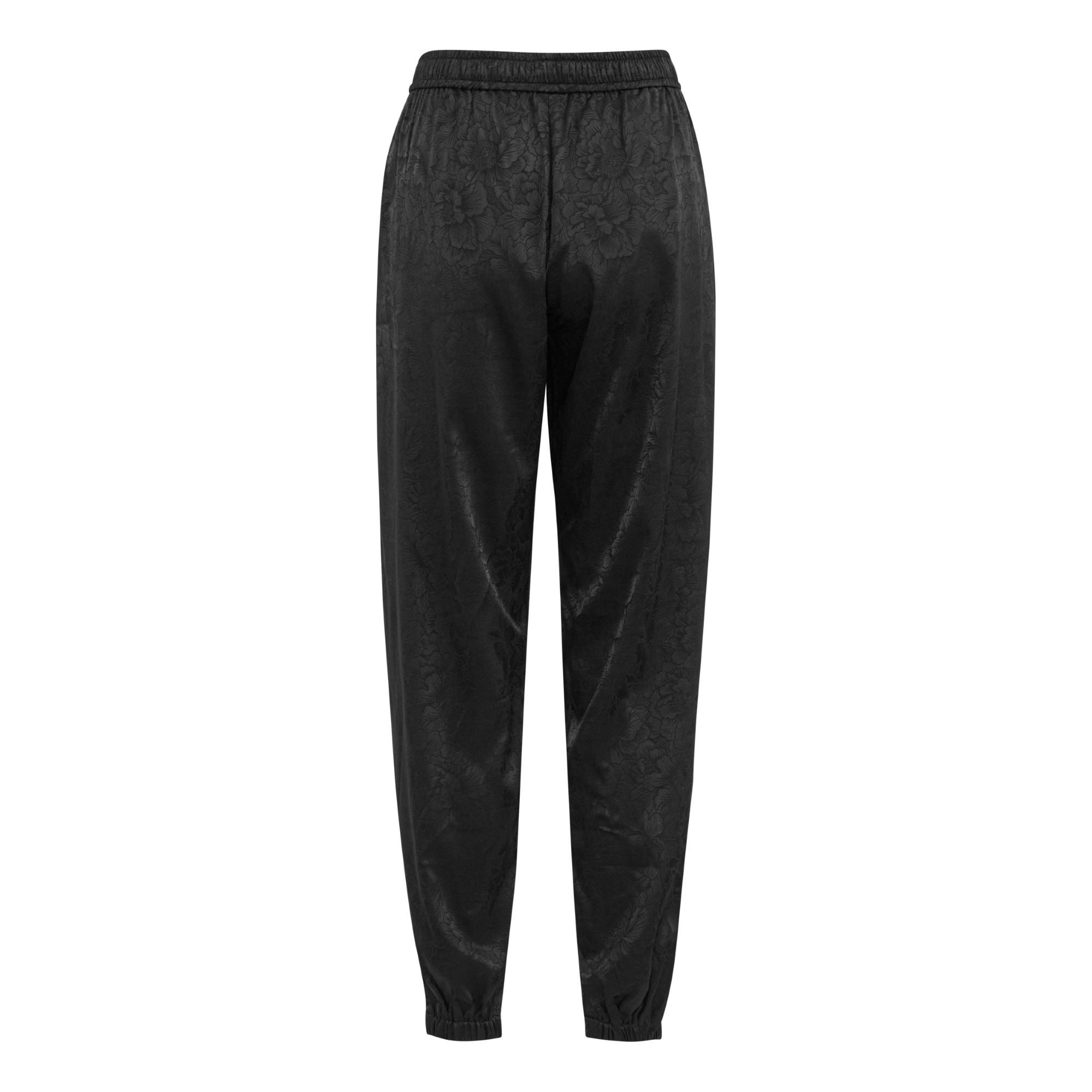 Cora Pants – Black Flower Jacquard | KARMAMIA Copenhagen