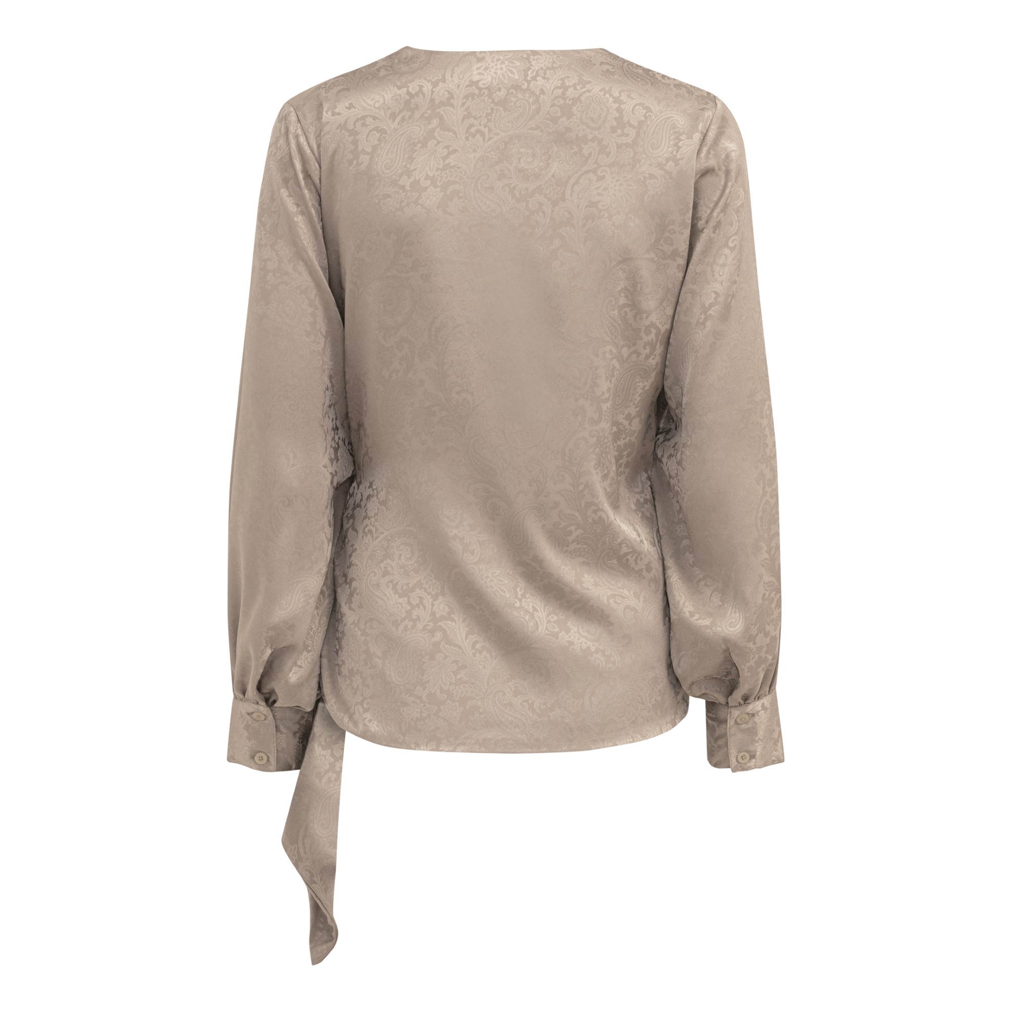 Ines Blouse – Blush Jacquard | KARMAMIA Copenhagen