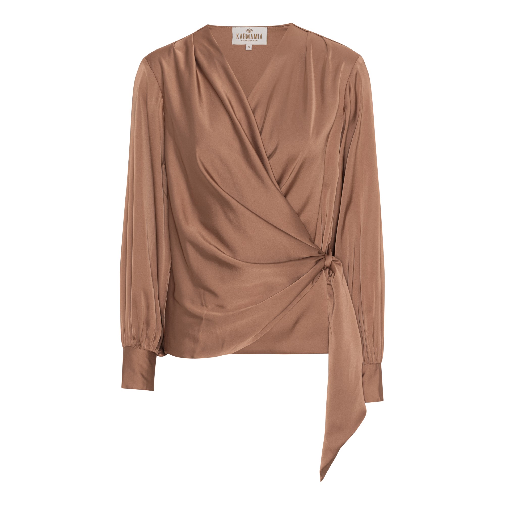 Ines Blouse – Caramel | KARMAMIA Copenhagen