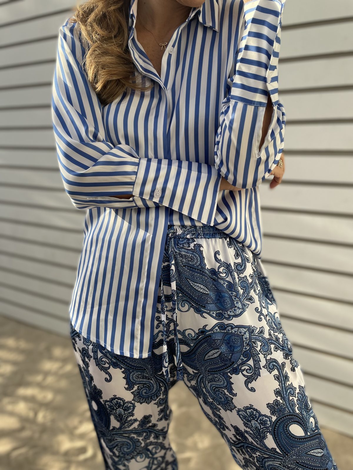 Zoe Shirt - Sailor Stripe