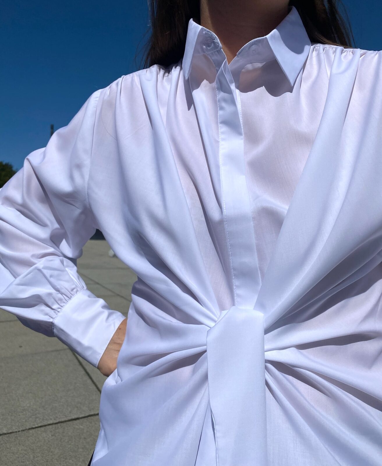 Lee Shirt - White Cotton