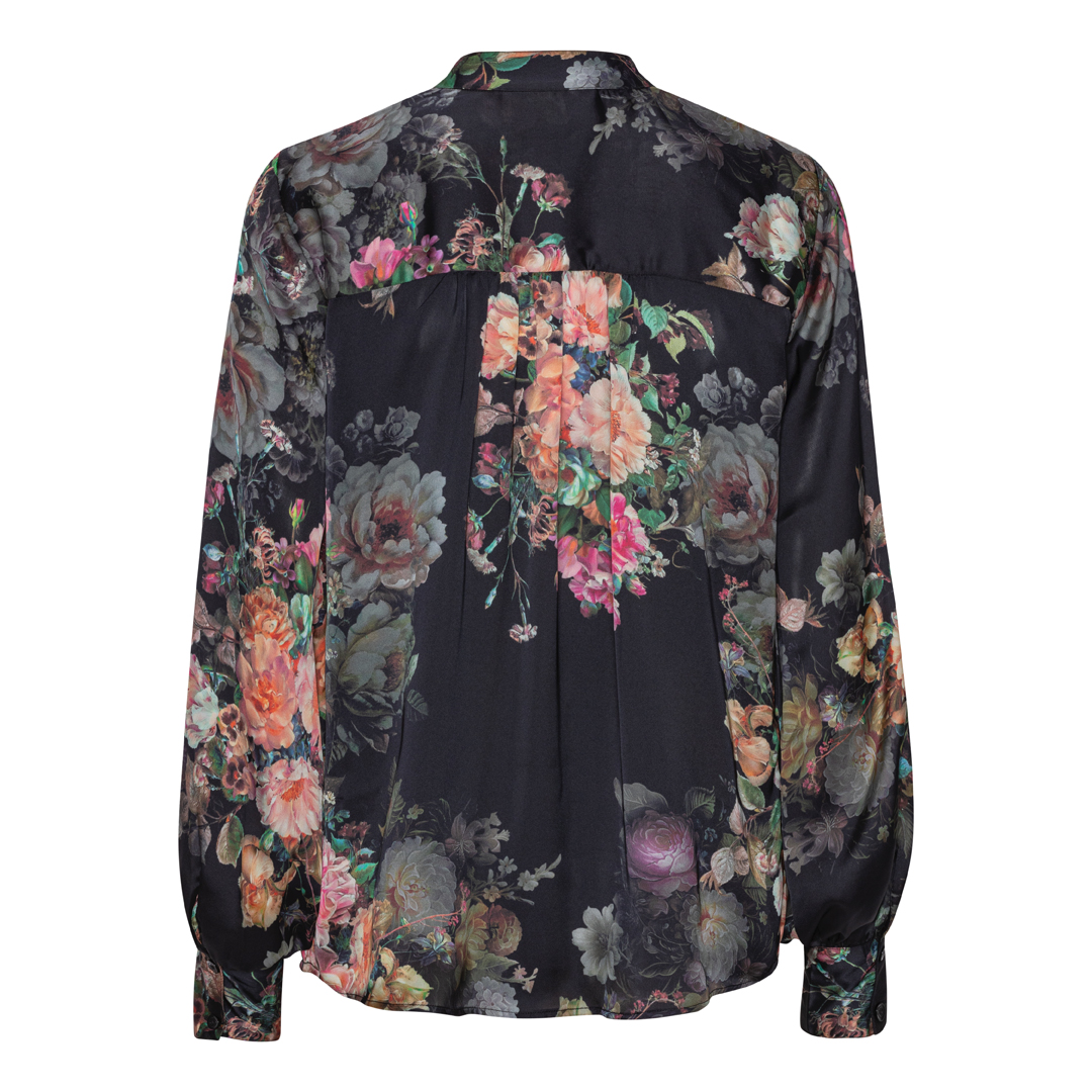 Cornelia Shirt – Daisy Noir Tea Rose | KARMAMIA Copenhagen