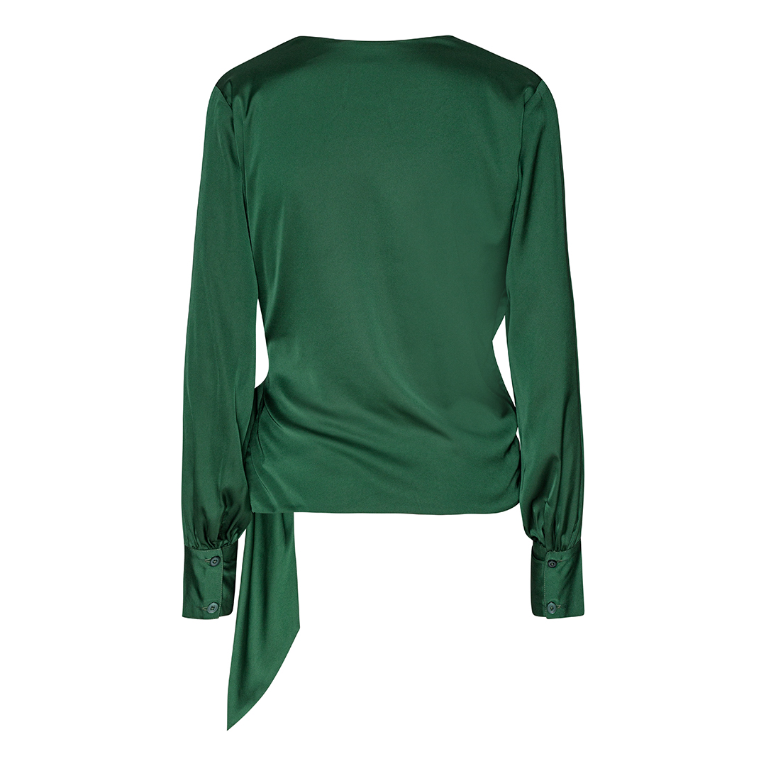 Ines Blouse – Hunter Green | KARMAMIA Copenhagen